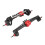 Portalachse SCX10 III Alu schwarz rot 12