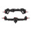 Portalachse SCX10 III Alu schwarz rot 20