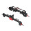 Portalachse SCX10 III Alu schwarz rot 10