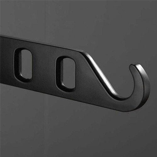 Drying Racks for Laundry Foldable, Laundry Drying Rack Wall Mount, Heavy Duty Laundry Clothes Hanger Rack(Black) 1