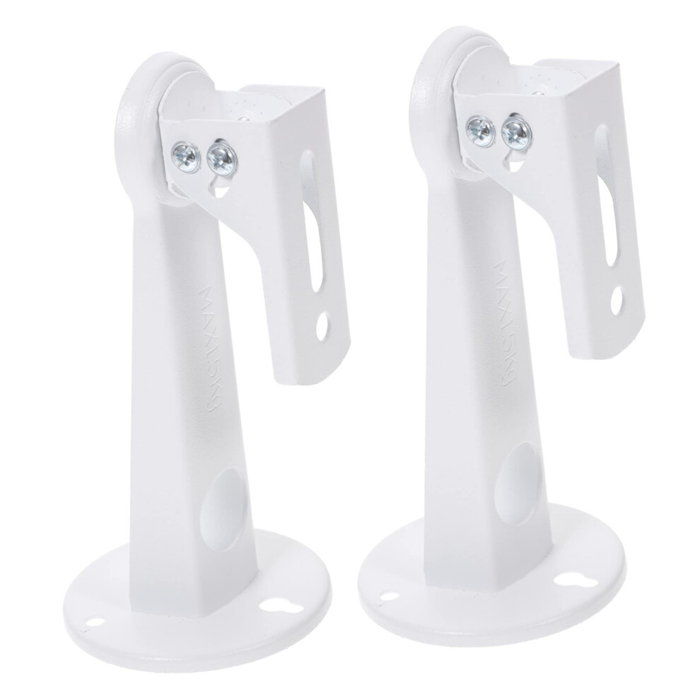 2Pcs Security Camera Wall Mount Bracket, Adjustable Holder For Secure Positioning And Easy Install 9053599543398