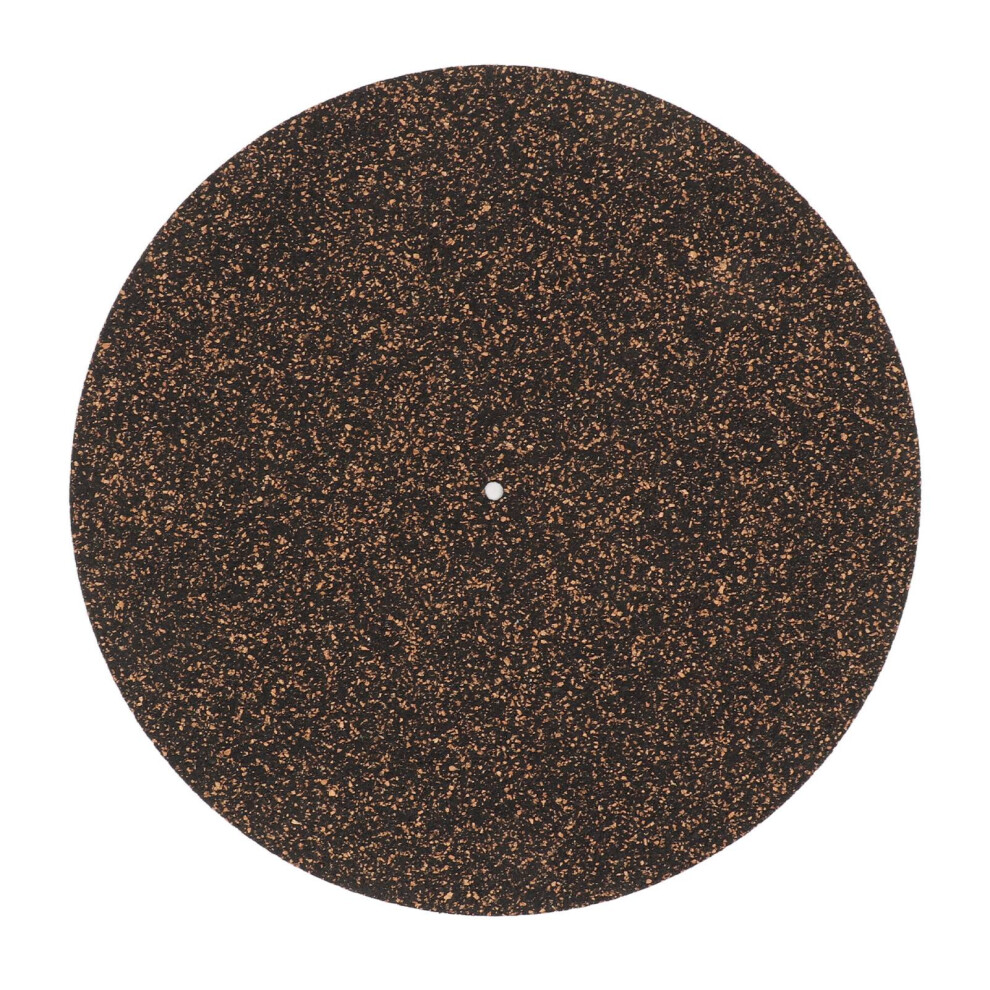 Premium Cork Slip Mat For Turntable Anti Static Vibration Reduction Sound Damping Natural Cork Material Non Slip Improved Sound Quality Dust 9180479444374