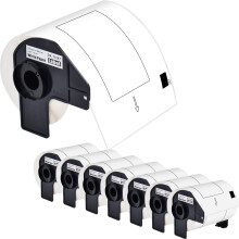 DK1247 Large Labels 4.07'x6.4' for Brother QL Printers, 8 Rolls, 180/Roll