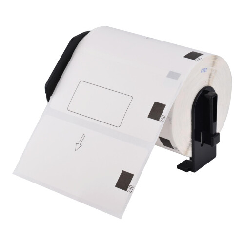 Labels Compatible with Brother QL DK1240 4x2 Inch Durable Thermal Barcode 2 Rolls 600/Roll 2