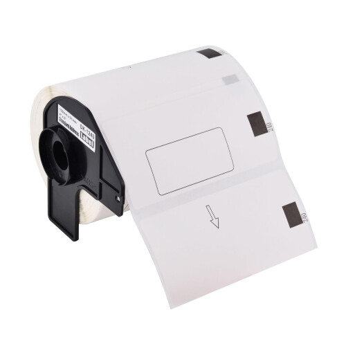 Labels Compatible with Brother QL DK1240 4x2 Inch Durable Thermal Barcode 2 Rolls 600/Roll 1