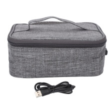 Plug and Play Portable Oven, Convenient Practical Heated Lunch Box with Easy to Clean Aluminum Film Interior