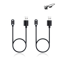2 Pack Magnetic Charging Cable for Guudsoud S18 Bone Conduction Headphones, Durable USB Charger Cord