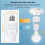 Motion Sensor Light Socket E26 E27 with 360 Detection, Energy Saving AutoOff, NoWire Installation for Garage Closet 5