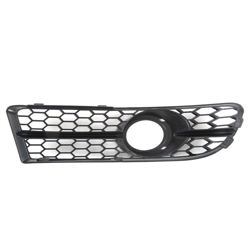Abs Fog Lamp Grille Cover Glossy A4 B7 S4 Black 7444352635207