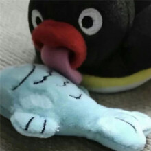 Plush Doll Cute Penguin Tabletop Ornament Plush Doll Toy Figurine Child Birthday Gift Decoration