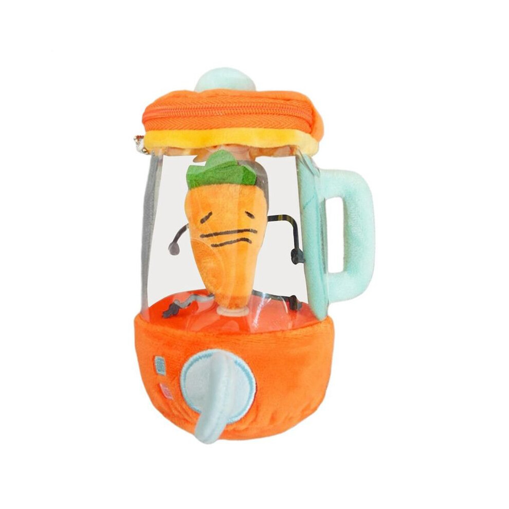 Carrot Juicer Plush Toy Funny Drawstring Rotating Carrot Cartoon Stuffed Doll Gifts For New Year Christmas Birthday 4712838061219