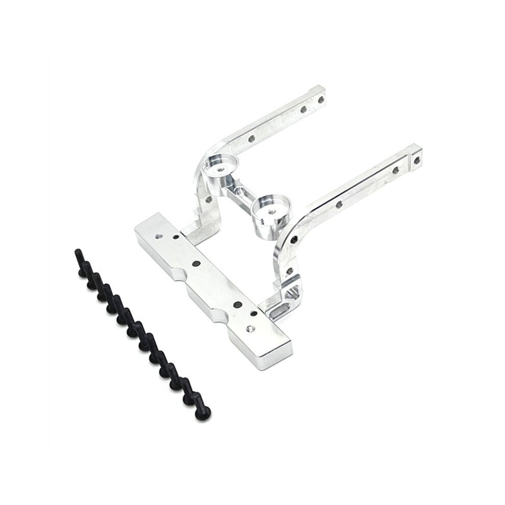 Rc Car Upgrade Front Bumper Fixed Kit For Mjx 1/12 H12y H12y+ Rc Car Upgrade Accessories Silver 6033389156048
