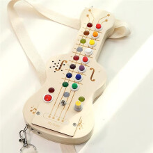 Children Music Playing Electronic Guitar Early Education Enlightenment Toys Colored Lights Sound Toy Gift for Kids