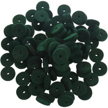 17Pcs Clarinet Leather Pads with 90Pcs Piano Keyboard Washer Piano  Balance Rail Punchings Washers