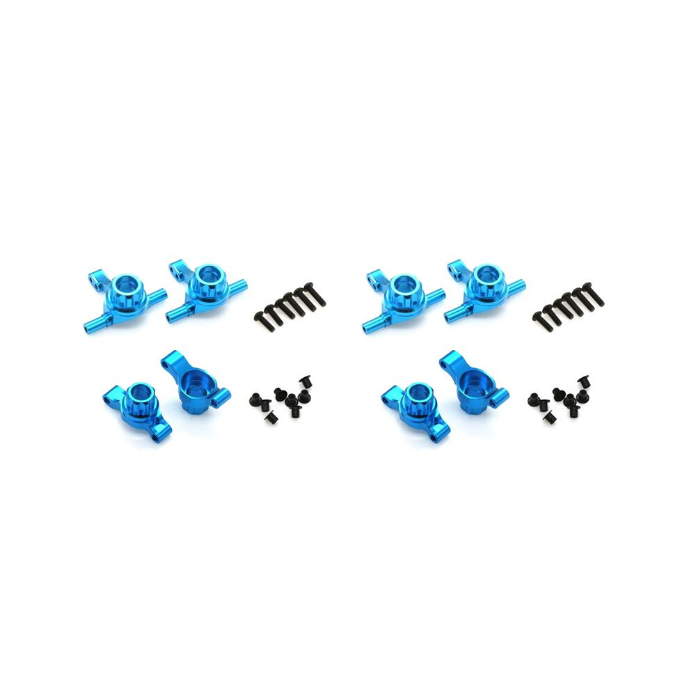 8Pcs Metal Front And Rear Upright Knuckle Arms Steering Knuckle Set For Tt02 Tt-02 1/10 Rc Car Upgrade Parts 4712445994535