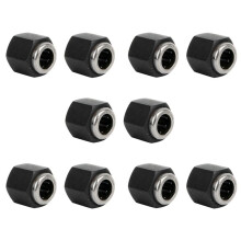 10PC R025 12mm One Way Bearing Hex Nut for HSP 94188 94122 1/8 1/10 RC Model Car Buggy Truck VX 28 21 18 16 Nitro Engine