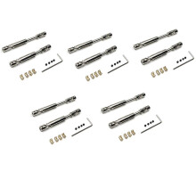 5Conjunto Eixo de TransmissãO de Metal MN78 CVD com Manga de Eixo de 3 mm A 4 mm para PeçAs de AtualizaçãO de Carro MN78 MN-78 MN 78 1/12 RC