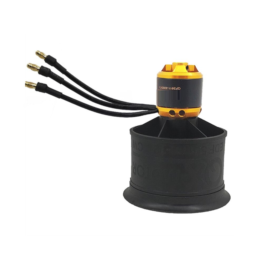New 50Mm Edf 12 Blades Ducted Fan Cw Ccw With Qf2611 3300/4000/4600/5000Kv Brushless Motor For Rc Airplane 6033669822151