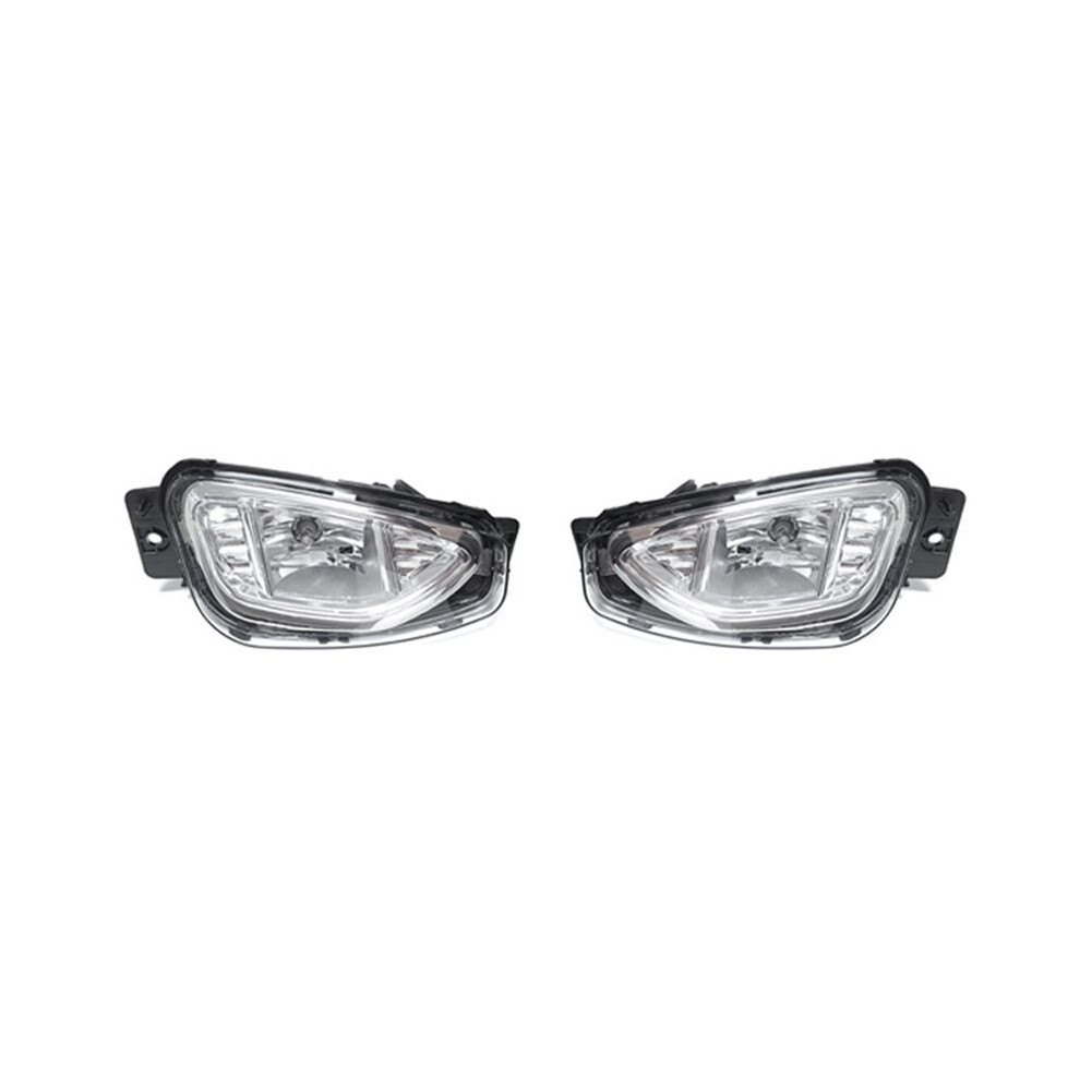 1Pair Front Fog Assembly For Escape 2021-2023 Car Bumper Driving Lamp Fog With Halogen Bulb Light 4713418380379