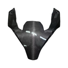 Motorcycle Carbon Fiber Front Fairing Upper Headlight Cover Protector Accessories for F900XR 2020-2024