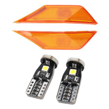 1 Par de Luzes de Marcação Laterais Dianteiras, Luz de Direção com Lâmpadas para 2016-2021 4300-TET-H01/33800-TBA-A02 34350-TET-H01