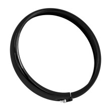 Motorcycle 5.75'' Headlight Headlamp Trim Ring Black for Sportster Iron XL 883 1200 Dyna Softail Street Bob FXBB