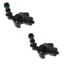 1 Paar 61677059223 Koplampsproeier voor Voorbumper Koplamp Watersproeier voor  6 E63 E64 LCI 2004-2010