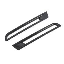 Rear Fog Light Frame Fog Lamp Frame Covers Trim for Sienna 2021-2022 Black