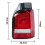 Car Rear Tail Light Brake Light Tail Lamp for  T5 T6 Multivan Transporter 2010 - 2015 Left 7E5945095E 8