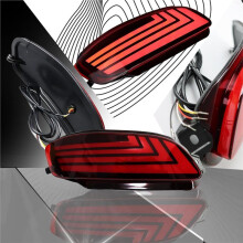 LED Rear Bumper Reflectors Light for RX 330 350 400h Venza 2013-2015 Harrier 2003-2008 Brake Tail Lamps