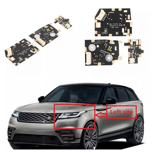 For   Velar 2018-2021 Car Daytime Running DRL Boards LED Headlight Chips Left 1