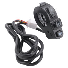 3 In1 Motorcycle ATV Quad Headlights Turn Signal Horn /OFF Button For 22mm Handlebars