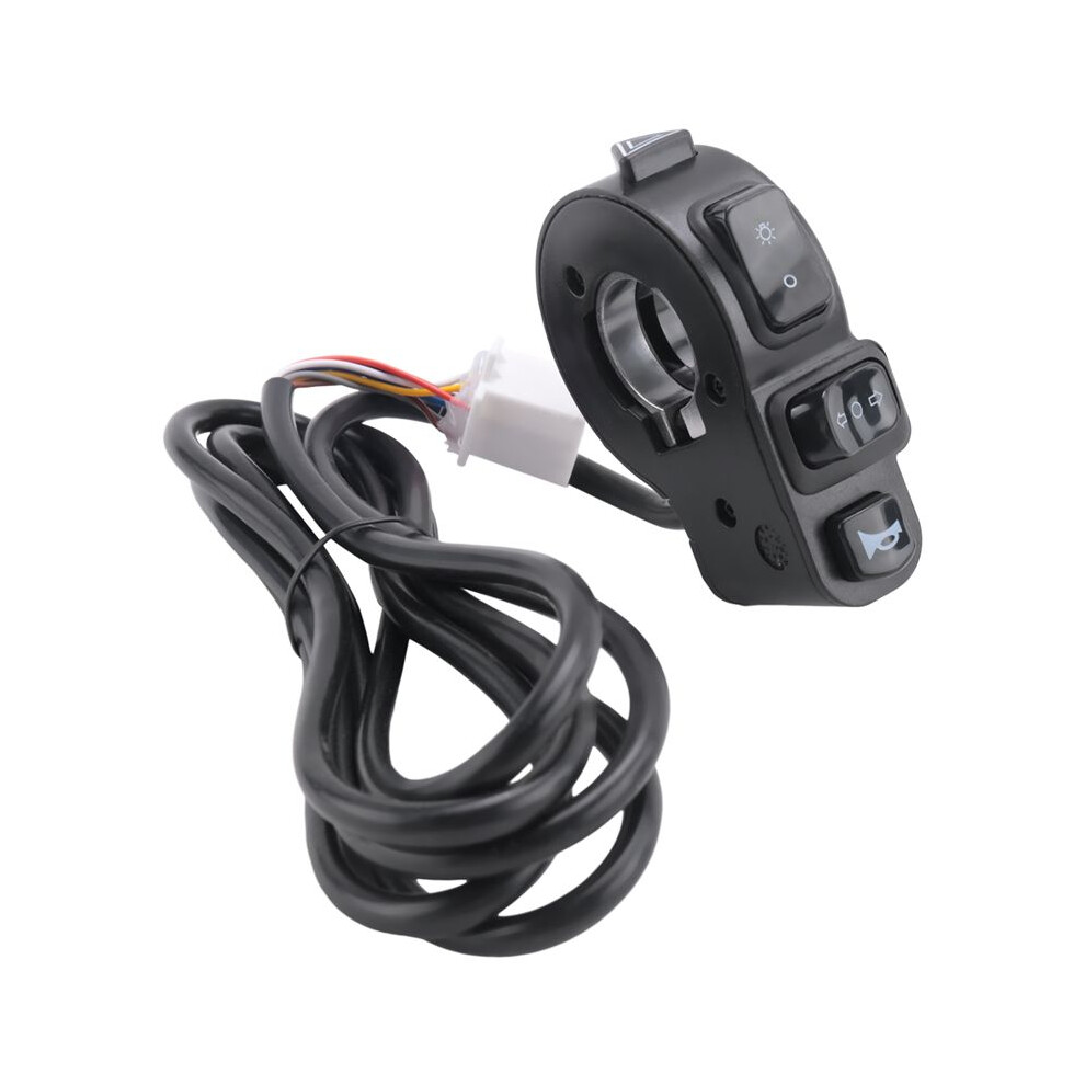 3 In1 Motorcycle Atv Quad Headlights Turn Signal Horn /Off Button For 22Mm Handlebars 6032965806889