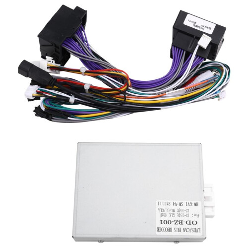 Auto 16-Poliger Kabelbaumadapter Canbus Box Decoder Android Radio Stromkabel für  GLK X204 GLC X253 2013-2015
