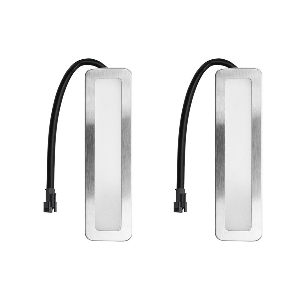 Range Hood Bulbs,120Mm Led Cooker 1.5W Rectangle Smoke Ventilator Lamp, 12V Sm Socket-Male-Frosted Light/White 6034096202912