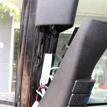 Kit de Panel de Interruptores de Pilar A con Interruptor Basculante de 4 LED para para JK JKU 2011-2017 con Volante A la Izquierda