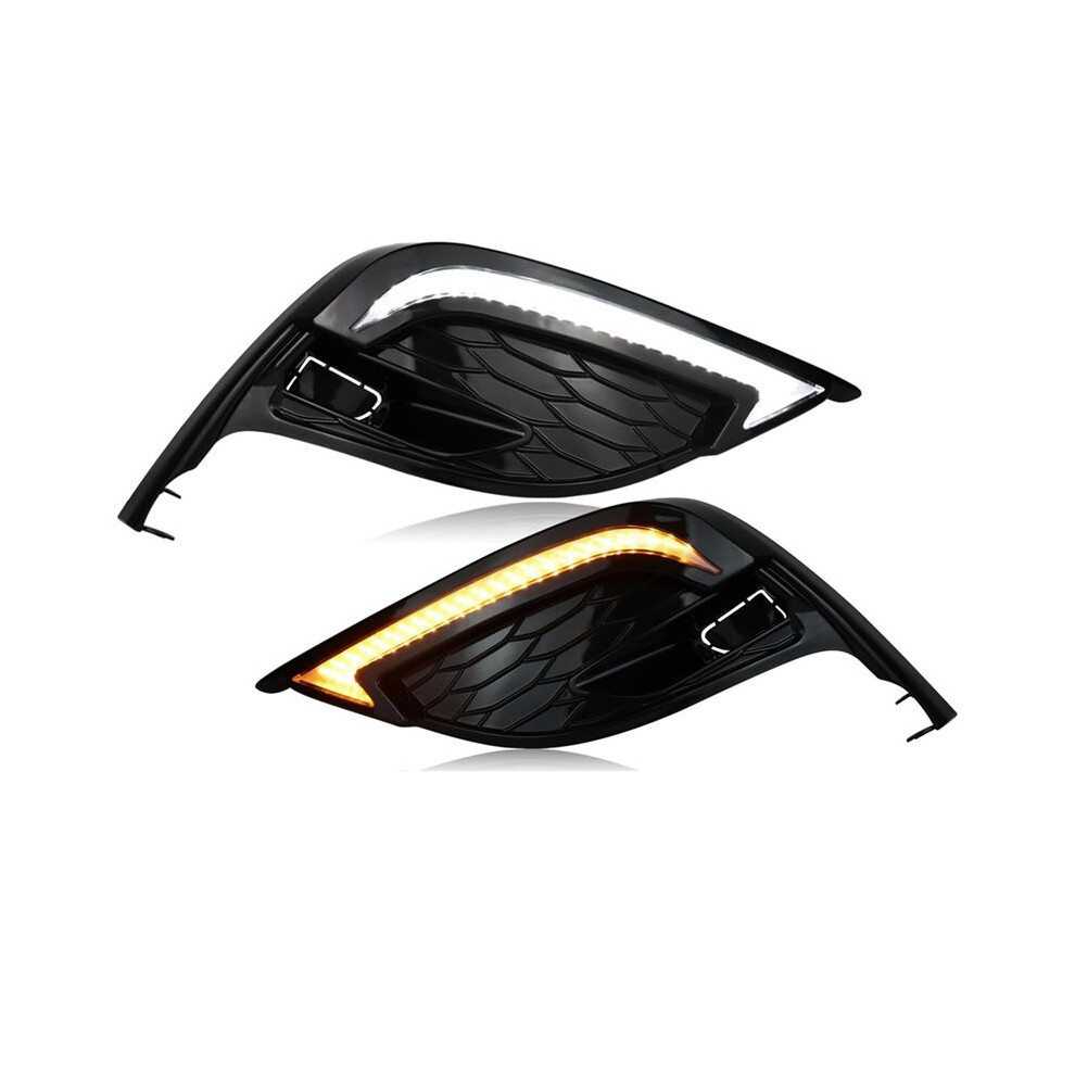 Led Drl Front Fog Daytime Running Sequential Turn Signal For Camry 2021-2024 Se Xse White/Amber/Light 6034083560483