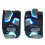 7/8in 22mm Universal Motorcycle Handlebar  Headlight Warning Turn Flash Light Signal Horn Start Button with LED A 1