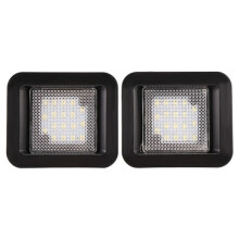 2 Stuks Auto Styling LED Auto Achter Kentekenplaatverlichting FL3Z-13550-A FL3Z13550A voor F-150 Raptor 2015-2018