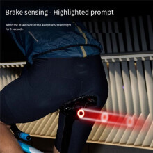 XOSS XR Pro Taillight XRpro Team Sync Auto Brake Sensing Bicycle Rear Lamp Light LED Rechargeable Waterproof Cycling