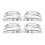 Car Top Corner  Light Guards Cage Chrome Billet Covers for  H2 2003-2009 1