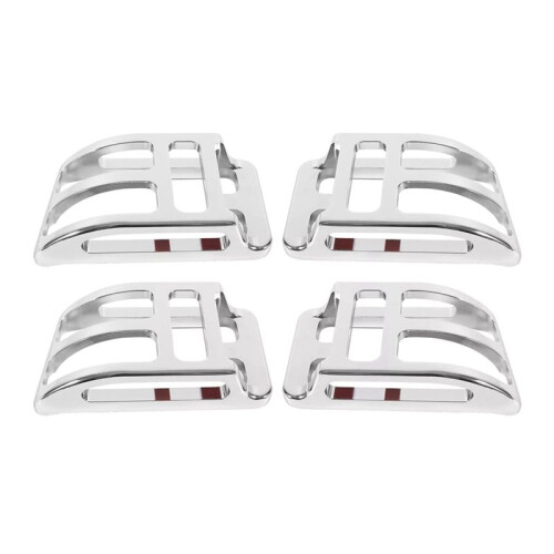 Car Top Corner  Light Guards Cage Chrome Billet Covers for  H2 2003-2009