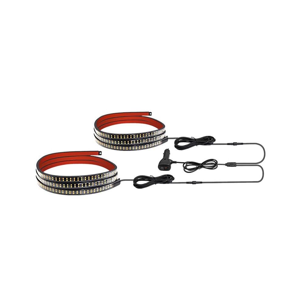 60Inch Tailgate Strobe S Strip Led Tail Bar Warning Emergency S Tow Plow Trucks Pickup Trailer Light/Amber 6033201953367