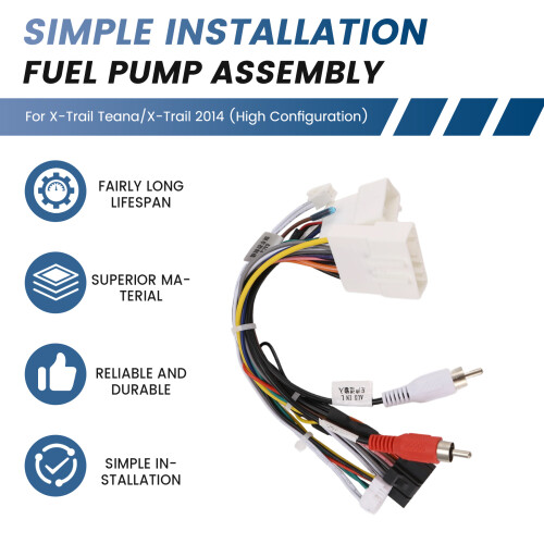 Car 16Pin Wiring Harness Adapter Canbus Box Decoder Android Radio Power Cable for  Forester 2012-2015 2