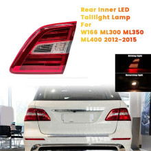 Car Rear Inner LED Taillight Trim Bezel Lamp for - W166 ML300 ML350 ML400 2012-2015 A1669060457 A1669064201