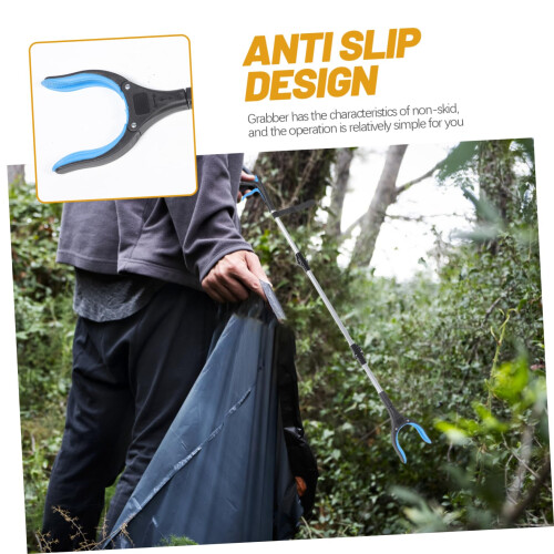 Grabber Tool with Foldable Design and Ergonomic Grip, Heavy Duty Litter Picker for Elderly 2