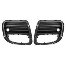 Car Rear Bumper Fog Light Frame Grille for   R56 R57 R58 R59 JCW 2005-2015 51120413257 51120413258