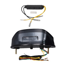 Rear Tail Light Brake Turn Signals Integrated LED Light for CBR600RR 2013-2023 Accessories Black
