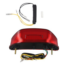 Rear Tail Light Brake Turn Signals Integrated LED Light for CBR600RR 2013-2023 Accessories Red