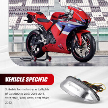 Rear Tail Light Brake Turn Signals Integrated LED Light for  CBR600RR 2013-2023 Accessories Transparent